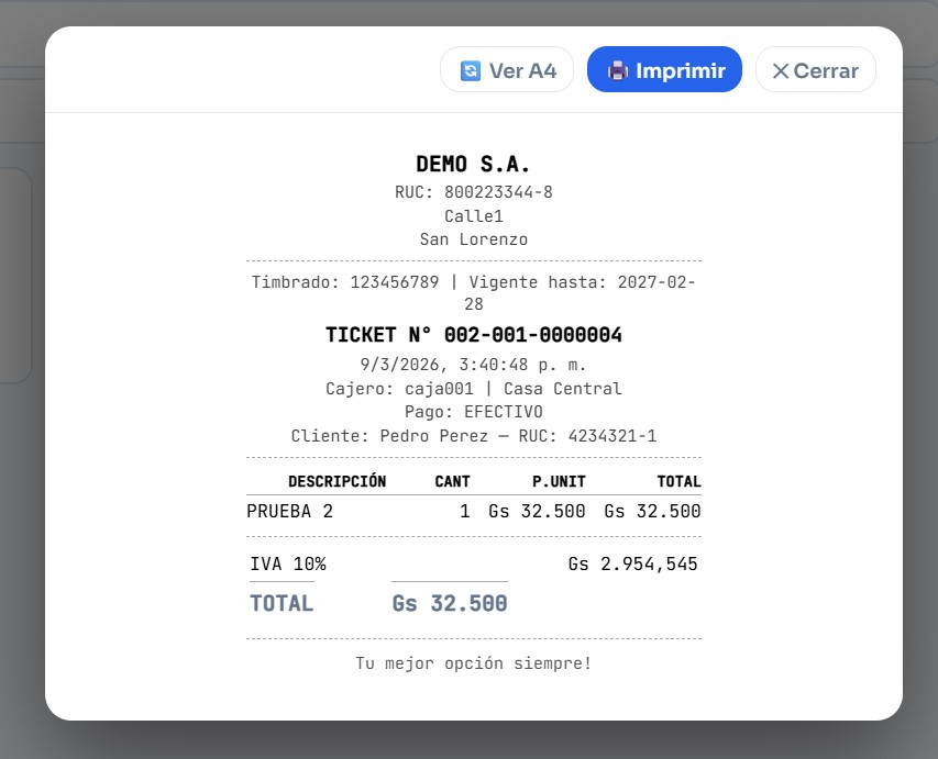 Ticket